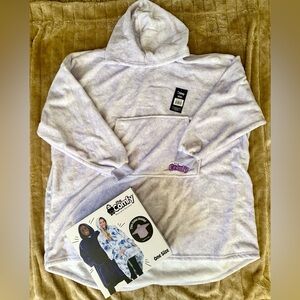 The Comfy Dream (oversized blanket hoodie) Heather Purple Like New W/ Box & Tag